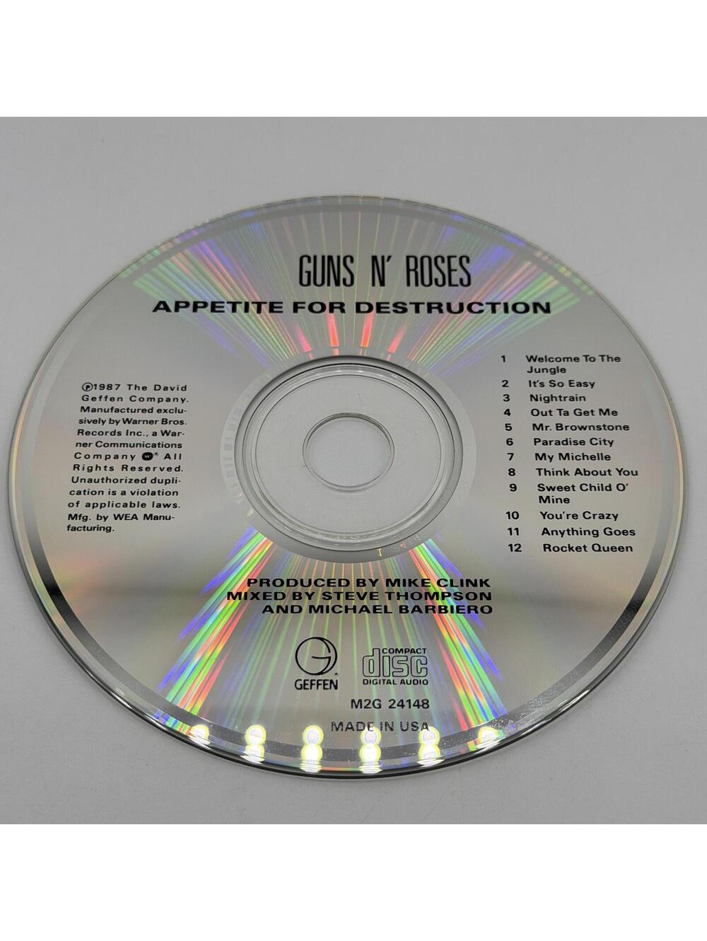 Guns N' Roses - Appetite For Destruction (1987) - Audio CD - Rock - Picture 2 of 3